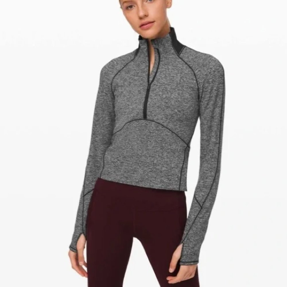 Lululemon Always Alert 1/2 Zip Jacket - NOT SOLD IN STORES ANYMORE